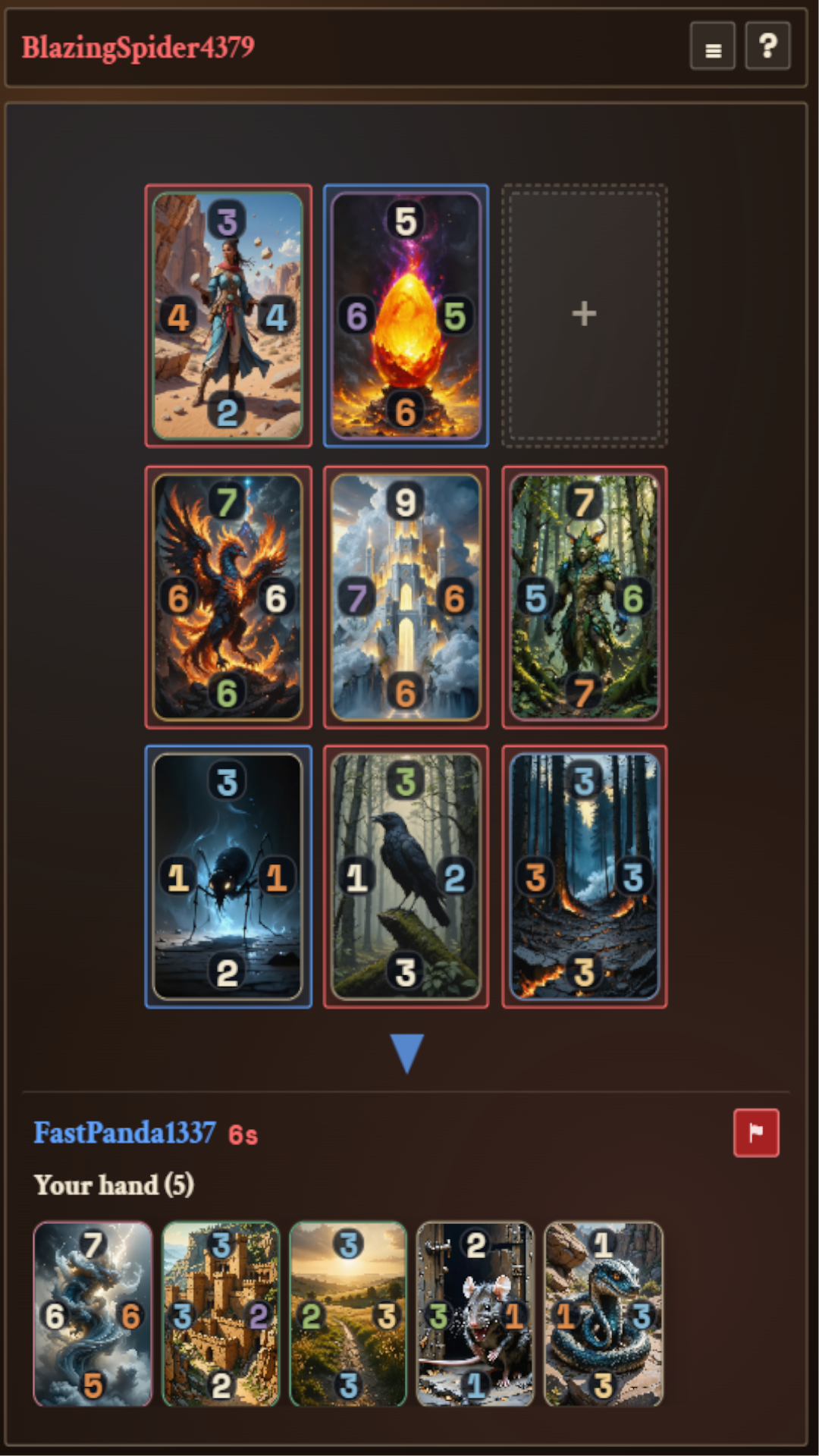 Strategic battle board